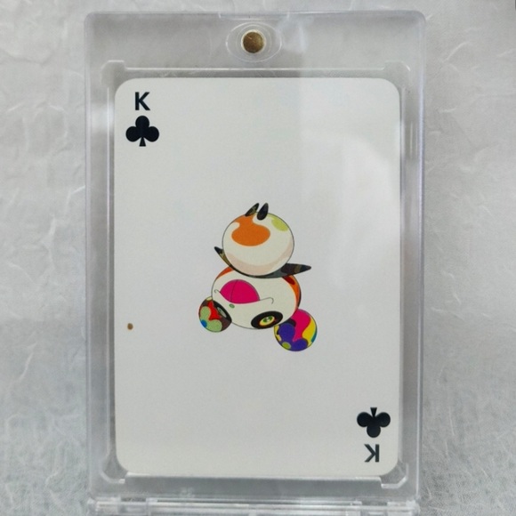 ♥️♣️Louis Vuitton♠️♦️WHITE MURAKAMI Collector’s Single Playing Card - 2 ♦️ - Picture 9 of 15